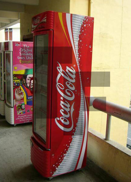 Coca Cola Coke Sanden Intercool Upright Cooler