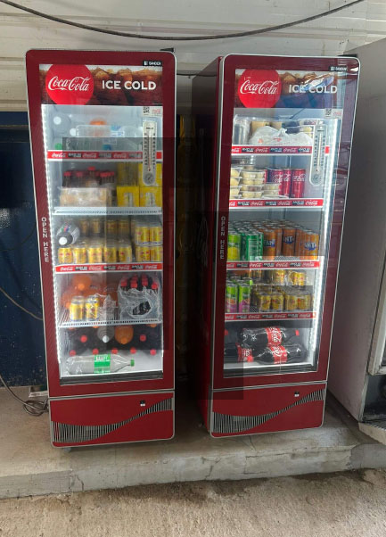 Coca Cola Coke Sanden Upright Display Cooler