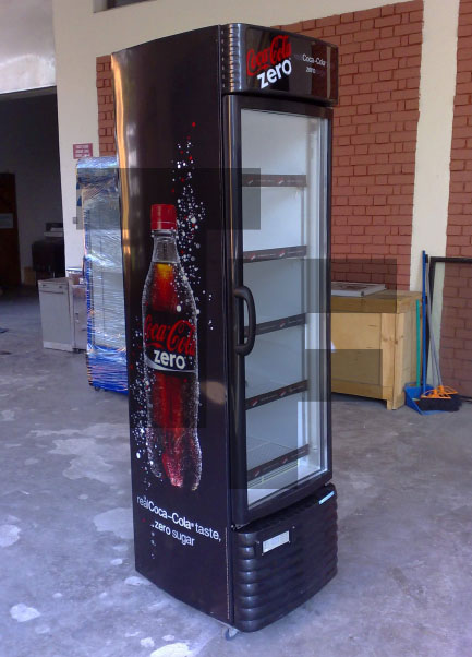 Coca Cola Zero Coke Zero Sanden Display Cooler
