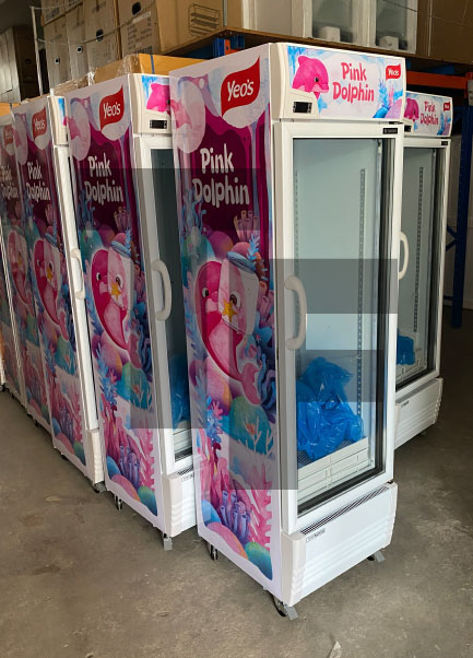Pink Dolphin Sanden SPE 0405 Coolers