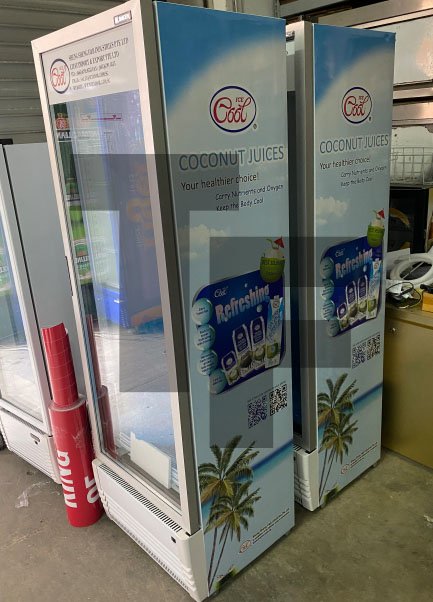 Ice Cool Sanden SPB 0500 Upright Cooler