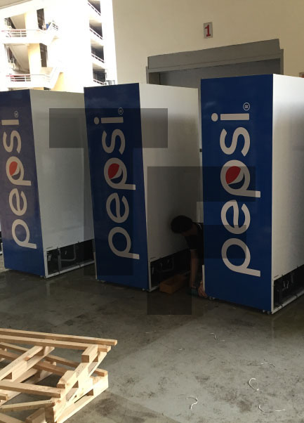Pepsi Cola Sanden 2 Door Coolers