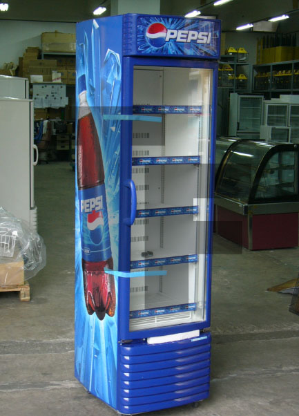 Pepsi Cola Sanden Upright Showcase