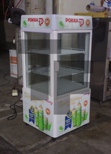 Pokka 4 Side Glass Counter Top Cooler