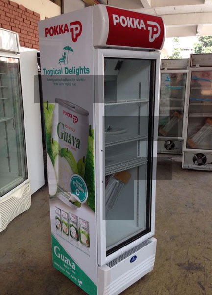Pokka Sanden Floor Standing Cooler
