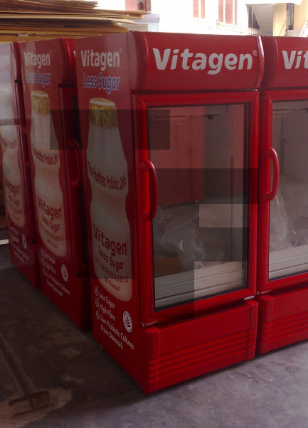 Vitagen Sanden Single Door Cooler