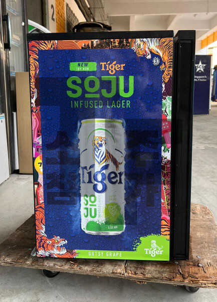 Soju Sanden Tabletop Cooler