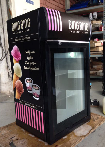 Bing Bing Counter Freezer