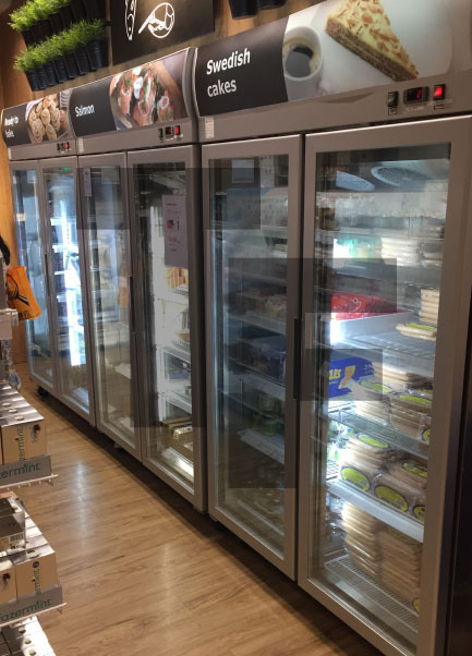 IKEA ChillMaster GDF 1300 2 Door Freezer