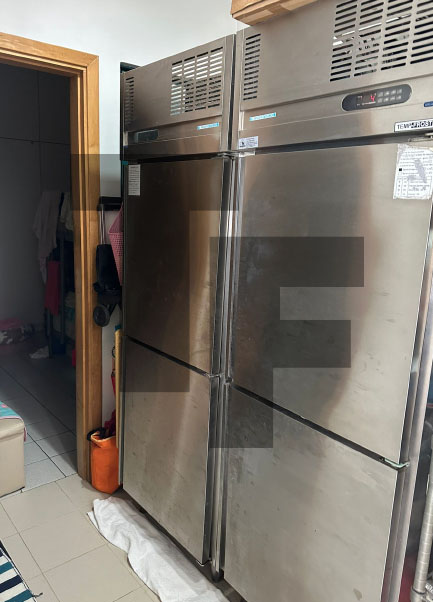 Sanden Intercool 2 Door Reach In Stainless Steel