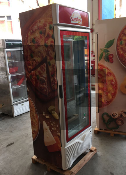 Sunshine Pizza Framec Upright Freezer