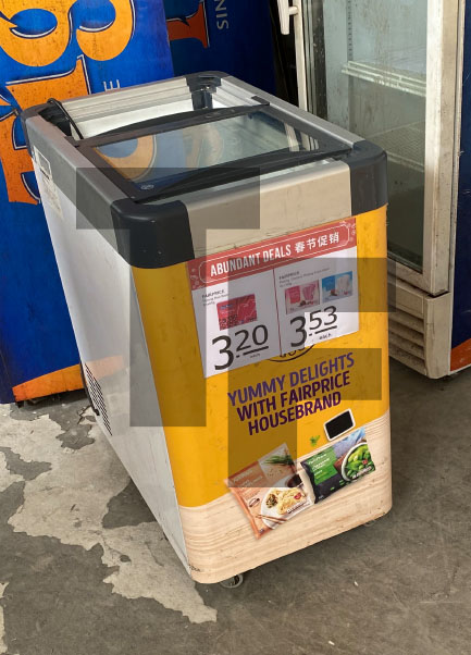 NTUC Yummy Delights Liebherr Freezers