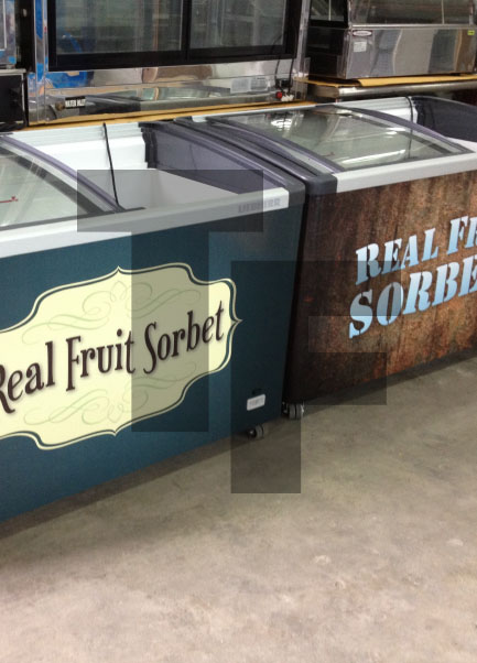 Real Fruit Sorbet Liebherr Display Freezers