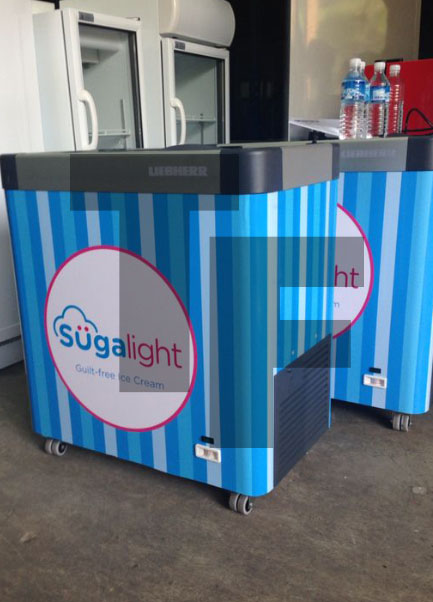 Sugalight Ice Cream Liebherr Super Slim Freezer