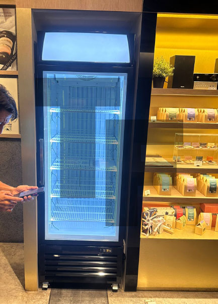 ChillMaster 500NVC Upright Display Freezer