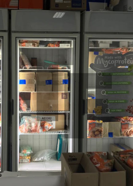 Mycoprotein Framec Upright Freezers