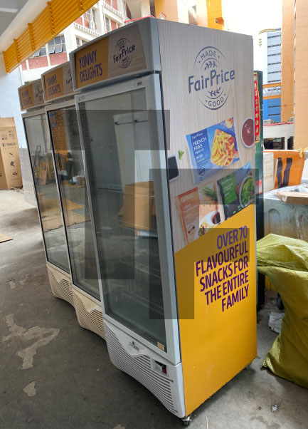 NTUC Fairprice Framec 430NV Freezers