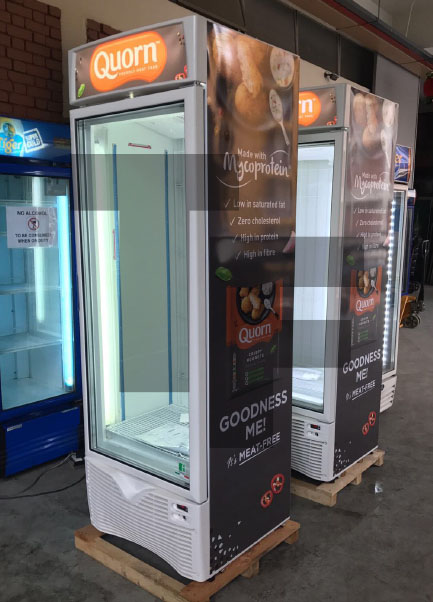 Quorn Framec Upright Freezer