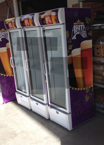 Abita Sanden Display Cooler