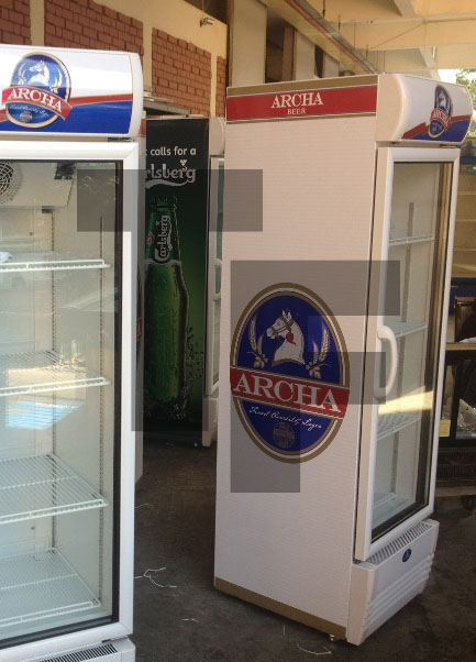 Archa Beer Sanden Upright Cooler