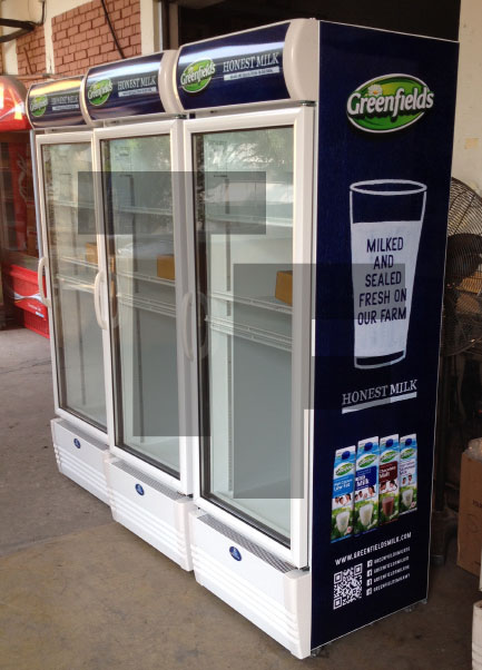 Greenfields Sanden Upright Cooler