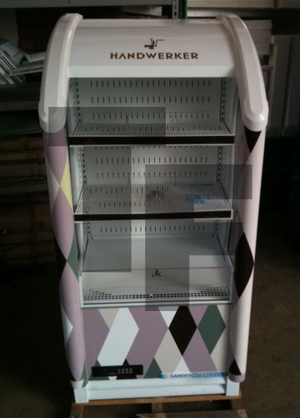 Handwerker Sanden Low Height Open Showcase