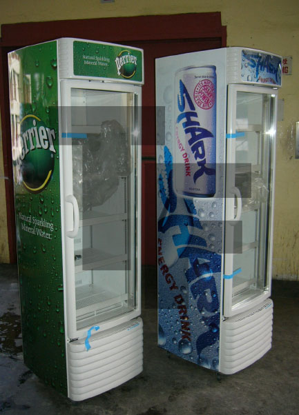 Perrier White Shark Sanden Removable Deck Cooler