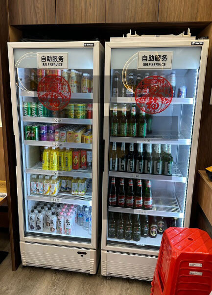 Sanden SPE 0500 Single Door Cooler