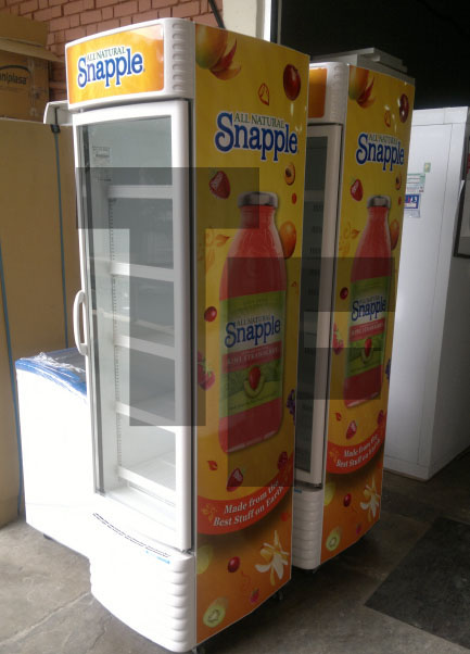 Snapple Sanden Display Cooler