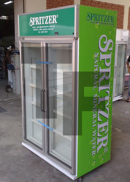 Spritzer Sanden 2 Door Cooler