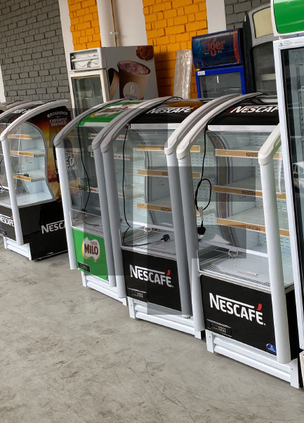 Nescafe Sanden Open Showcases
