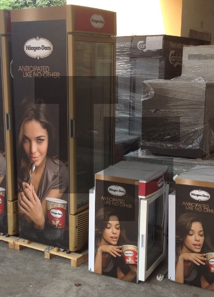 Haagen Daz Framec Display Freezers