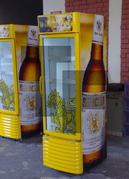 Singha Sanden Upright Coolers