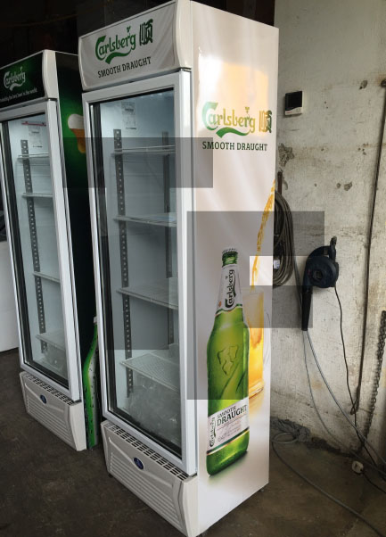 Carllsberg Sanden Single Door Cooler