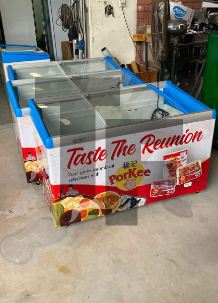 PorKee Liebherr Sliding Door Freezers