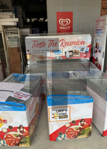 Taste The Reunion Liebherr Sliding Glass Freezers